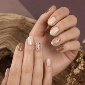KI-Illustration – Nageldesign: Bambi Nails