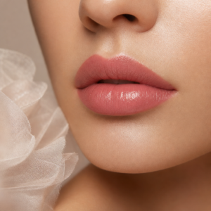 KI-Illustration – Permanent Make-up: Lip Blush