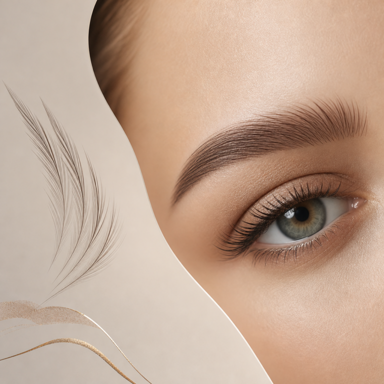 KI-Illustration: Nano Brows