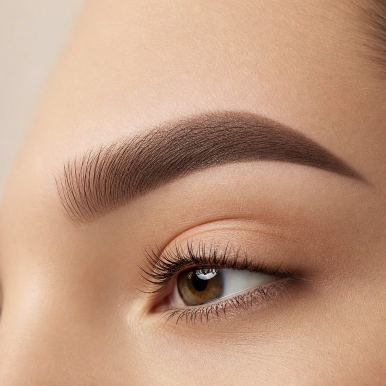 KI-Illustration: Ombre Brows